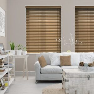 majestic oak 41 wooden blind 50 1