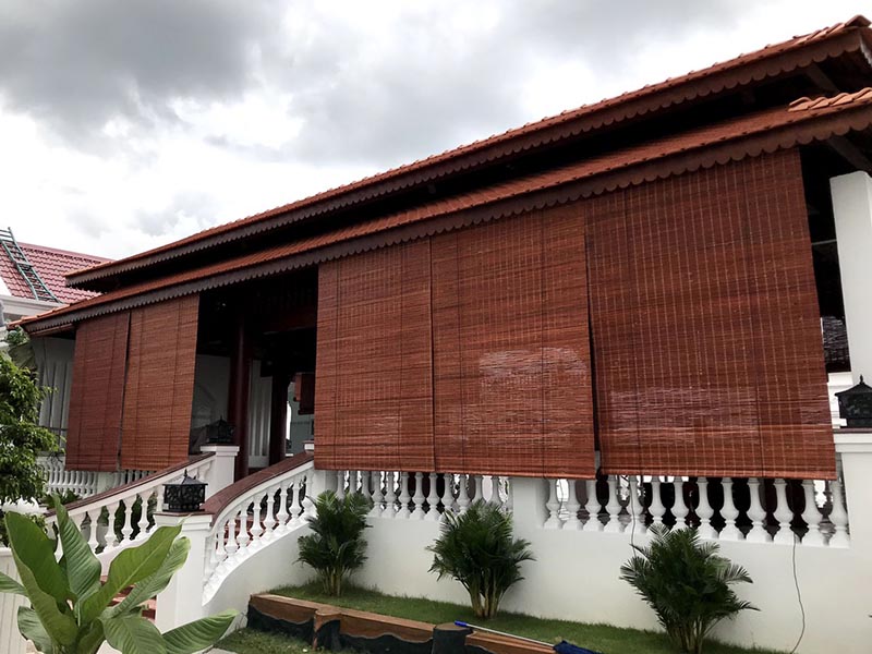 Mành trúc treo cửa - Giải pháp trang trí không gian sống hoàn hảo