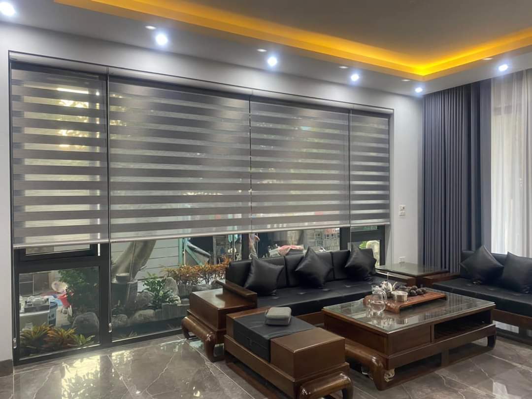Tổng hợp các mẫu rèm cửa kéo lên xuống phổ biến được yêu thích