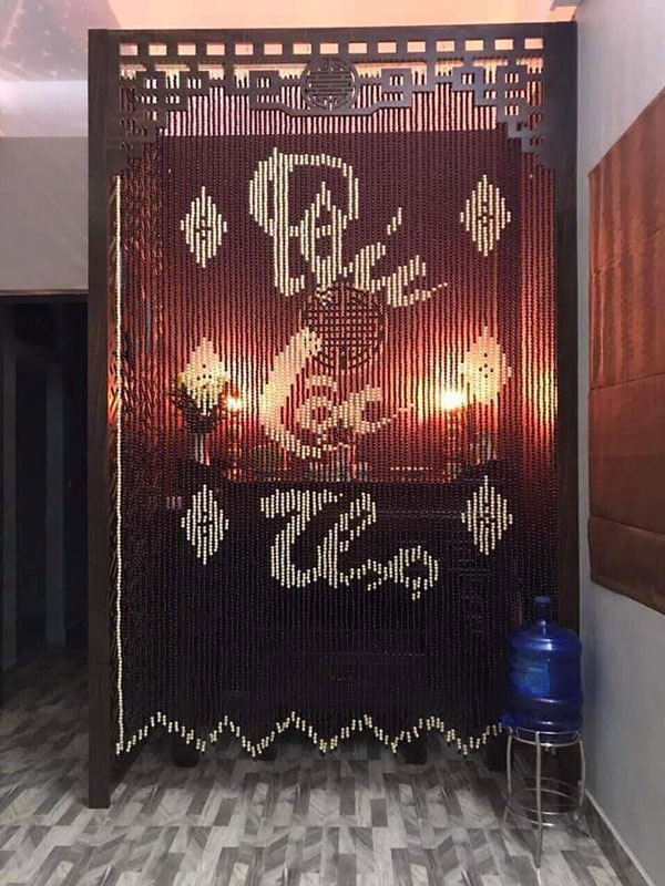 Tổng hợp các mẫu rèm ngăn phòng phổ biến và tiện ích