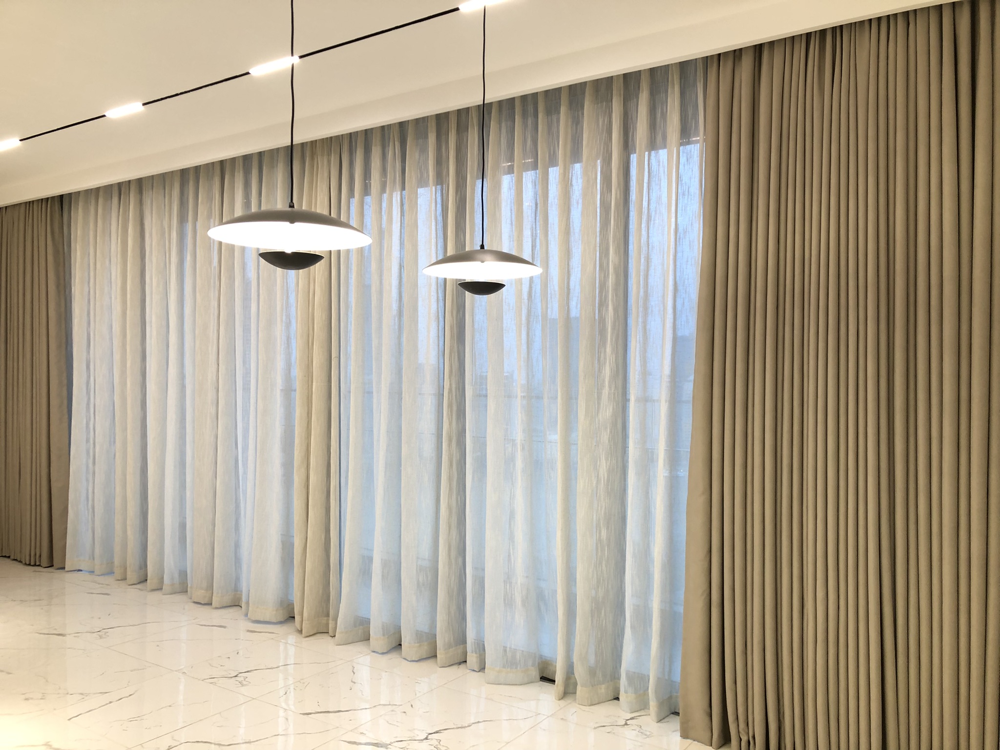 Tổng hợp các mẫu rèm vải 2 lớp đẹp cao cấp tại rèm Quý Hạnh