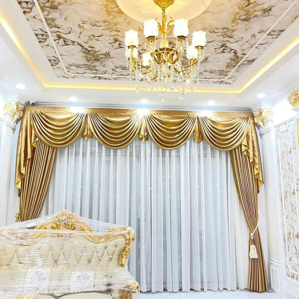 Tổng hợp các mẫu rèm vải 2 lớp đẹp cao cấp tại rèm Quý Hạnh