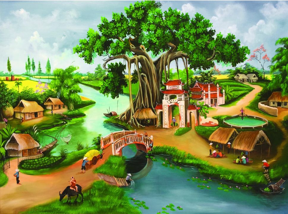 rem cuon in tranh dep 5
