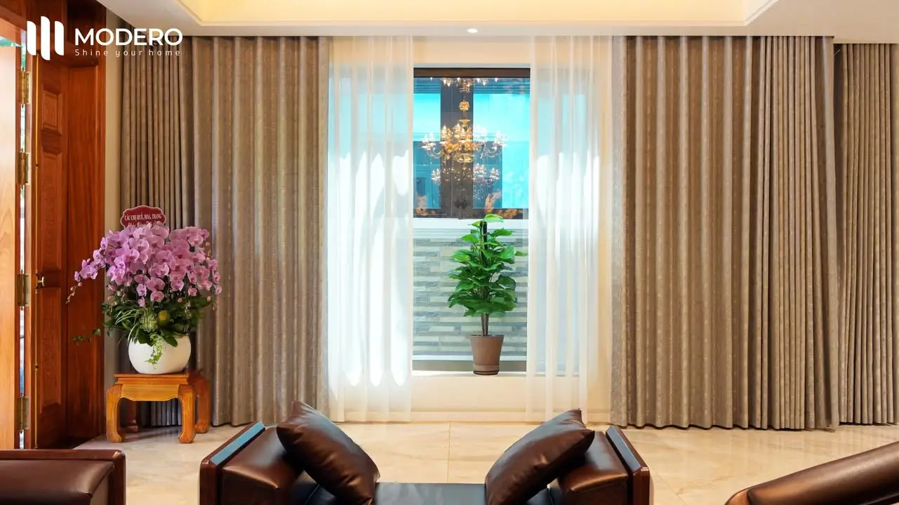 Rèm biệt thự trong thiết kế nội thất Rèm biệt thự trong thiết kế nội thất