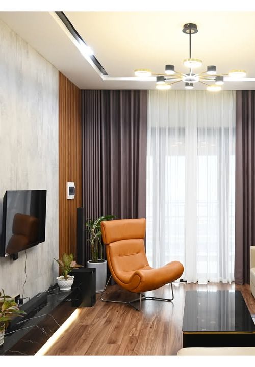 Thi công rèm tự động tại Thái Nguyên