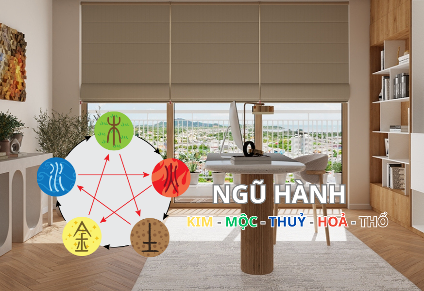 Nguyên tắc cân bằng ngũ hành trong phong thủy
